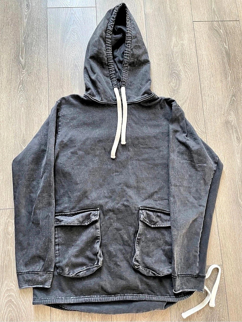 Kith Double Pocket Hoodie Black Pullover